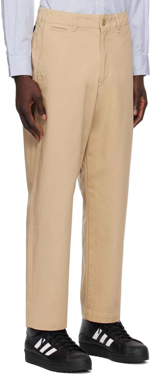 J.Crew - Brown Classic Trousers Cotton Elastane Viscose | SilkRoll