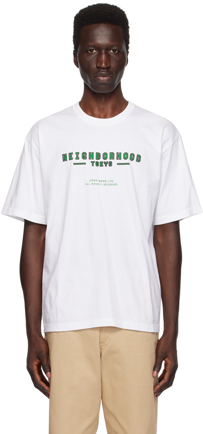 Neighborhood White Printed T-shirt