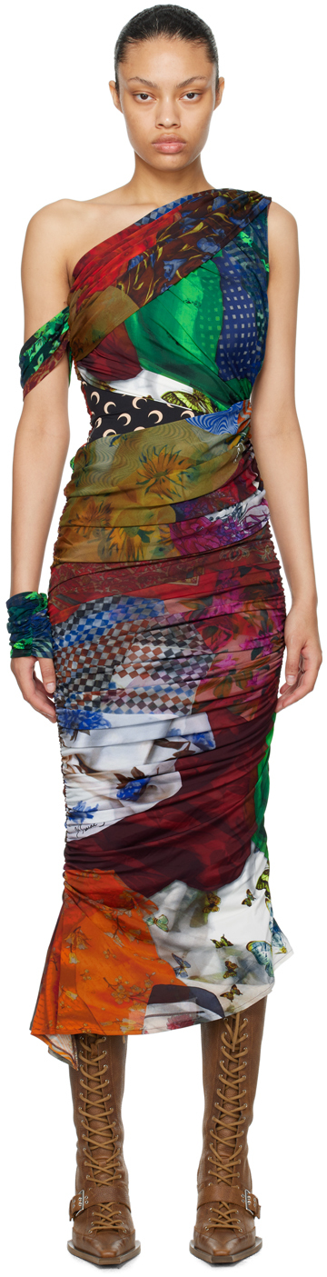 Multicolor Shelter Maxi Dress