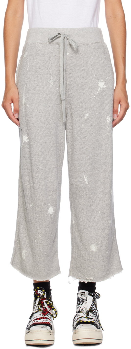 Gray Articulated Lounge Pants