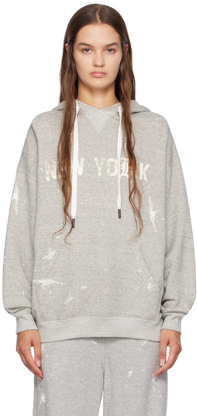 Gray 'New York' Hoodie