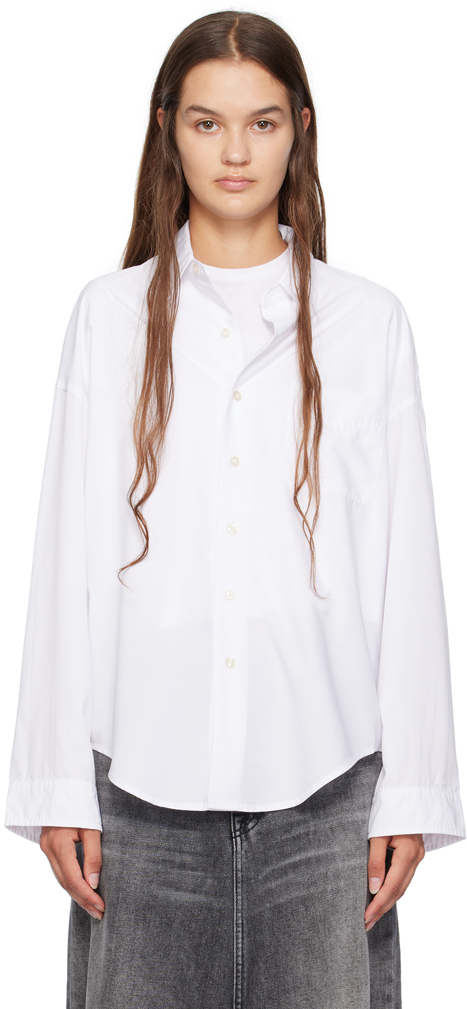 R13: White Button-Up Shirt | SSENSE