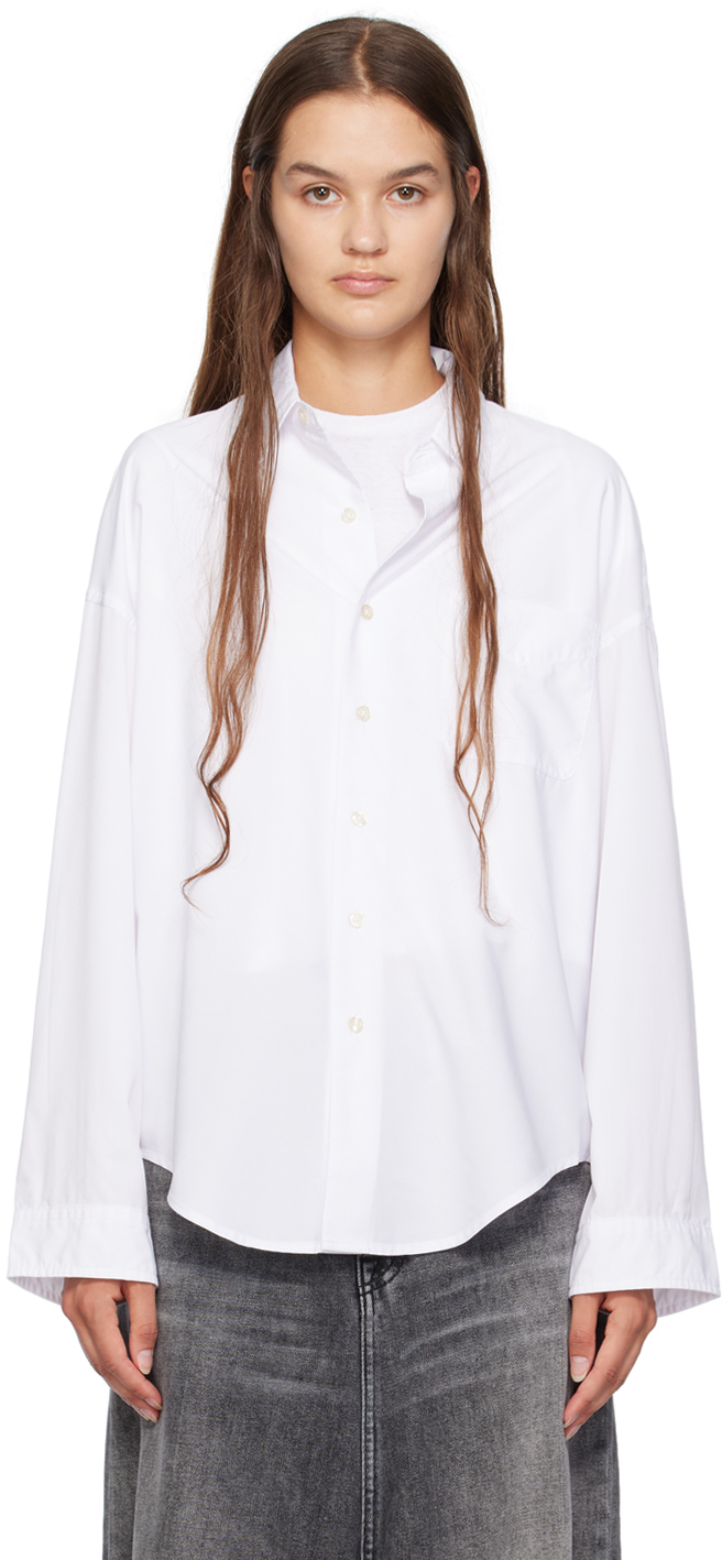 White Button-Up Shirt