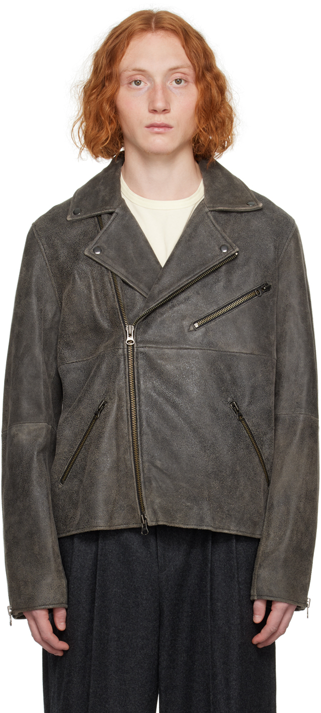 Samsøe Samsøe Black Cobain Leather Jacket