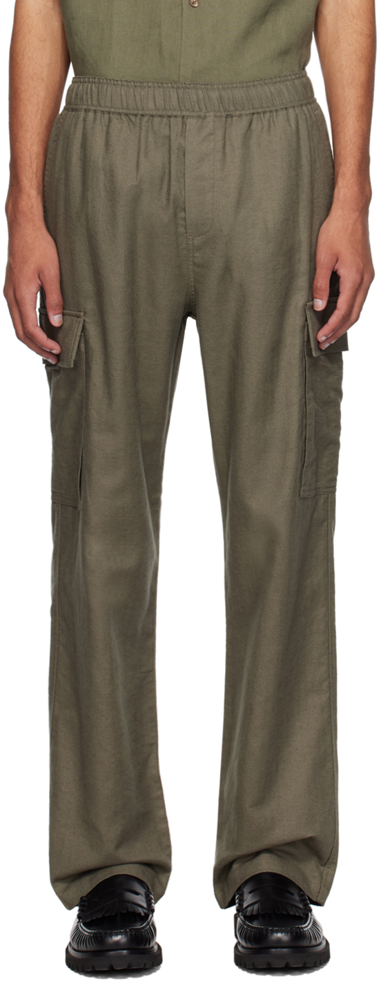 Samsøe Samsøe Khaki Jabari Cargo Pants