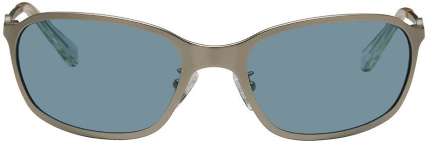 A BETTER FEELING Silver Paxis Sunglasses