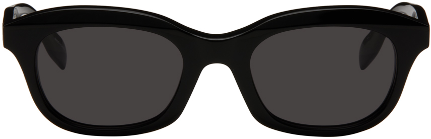 Black Lumen Sunglasses by A BETTER FEELING on Sale
