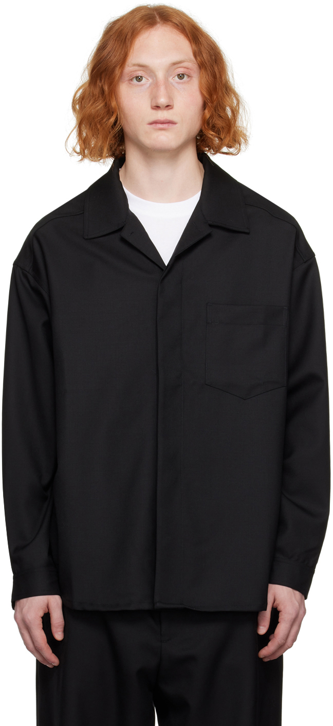 Black Patch Pocket Shirt