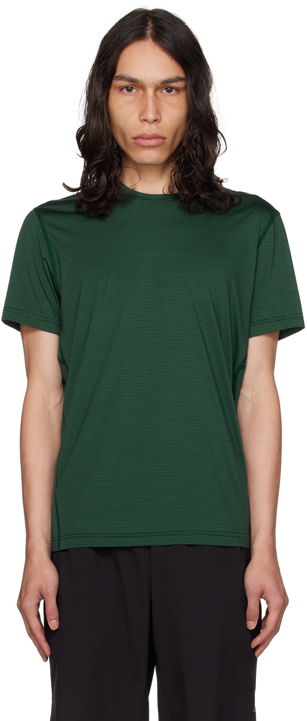 Green Running TShirt by Reigning Champ on Sale