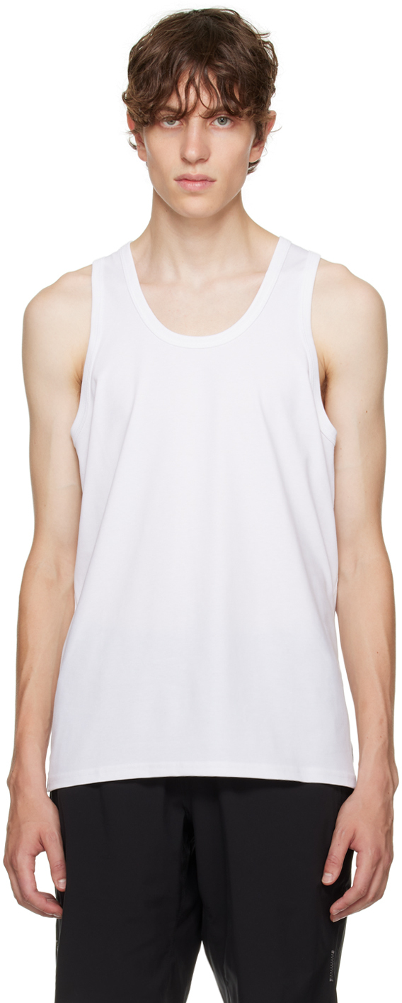Reigning Champ White Copper Tank Top