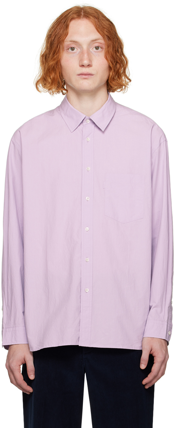 Purple Comfort Shirt by POTTERY on Sale