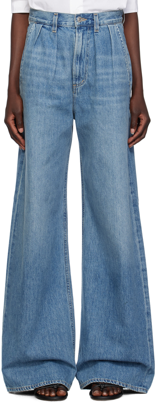Citizens of Humanity: Blue Maritzy Jeans | SSENSE UK