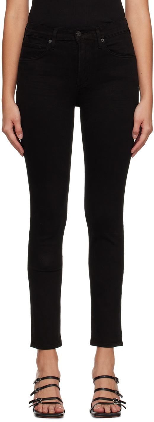 Citizens of Humanity Black Sloane Jeans