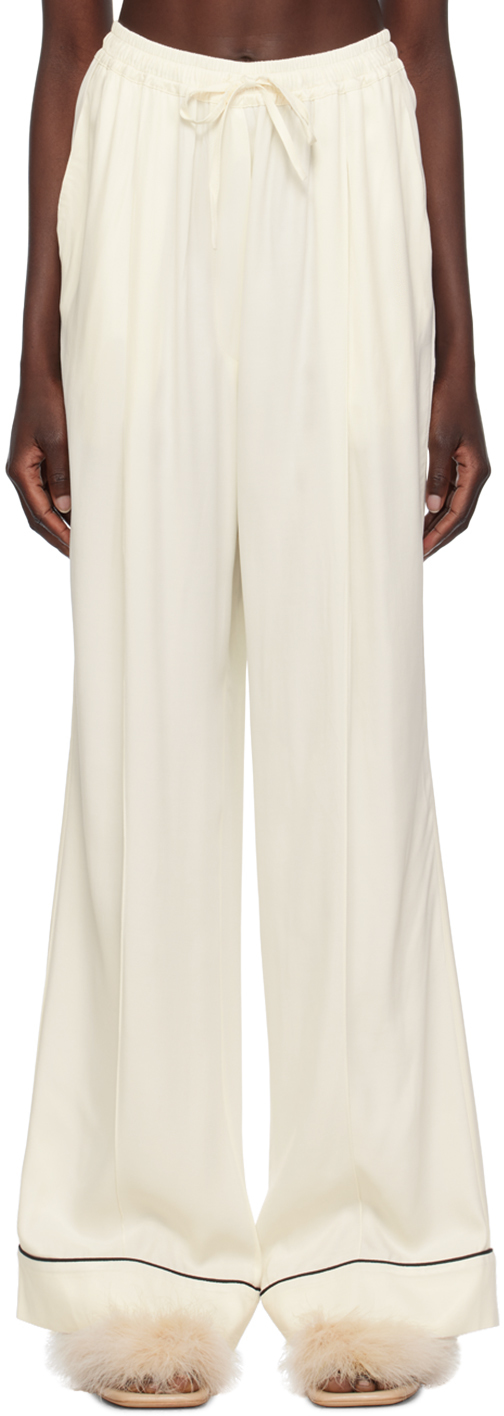 SLEEPER OFF-WHITE PASTELLE PYJAMA PANTS