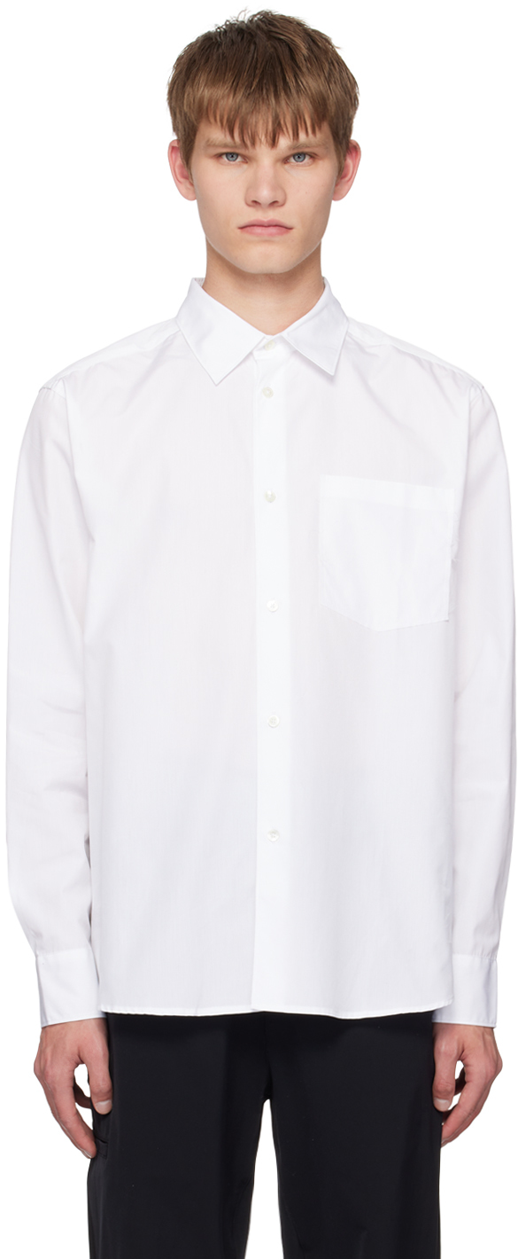 Berner Kuhl White Volume Shirt In 001 White