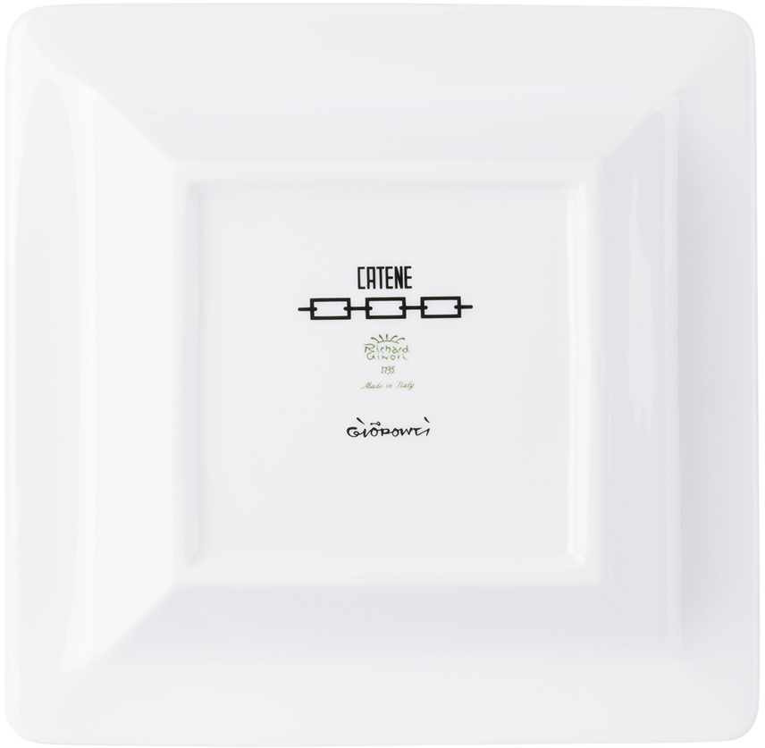 Ginori 1735 White Catene Small Change Tray In G00125500