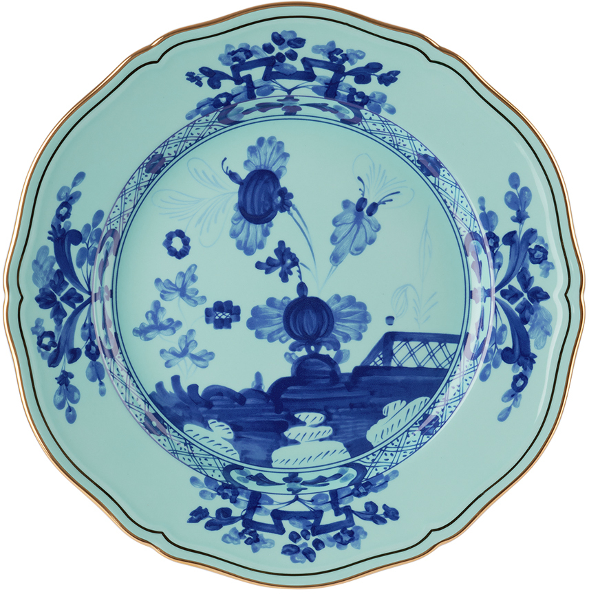 Ginori 1735 Blue Oriente Italiano Dinner Plate In G00124300