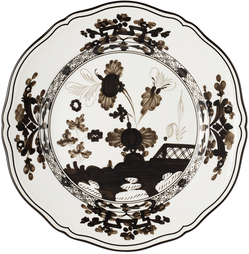Ginori 1735 White Oriente Italiano Dinner Plate In G00124000