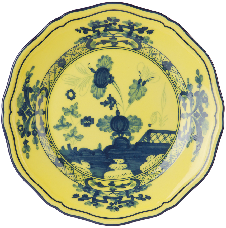 Ginori 1735 Yellow Oriente Italiano Bread Plate In G00123900