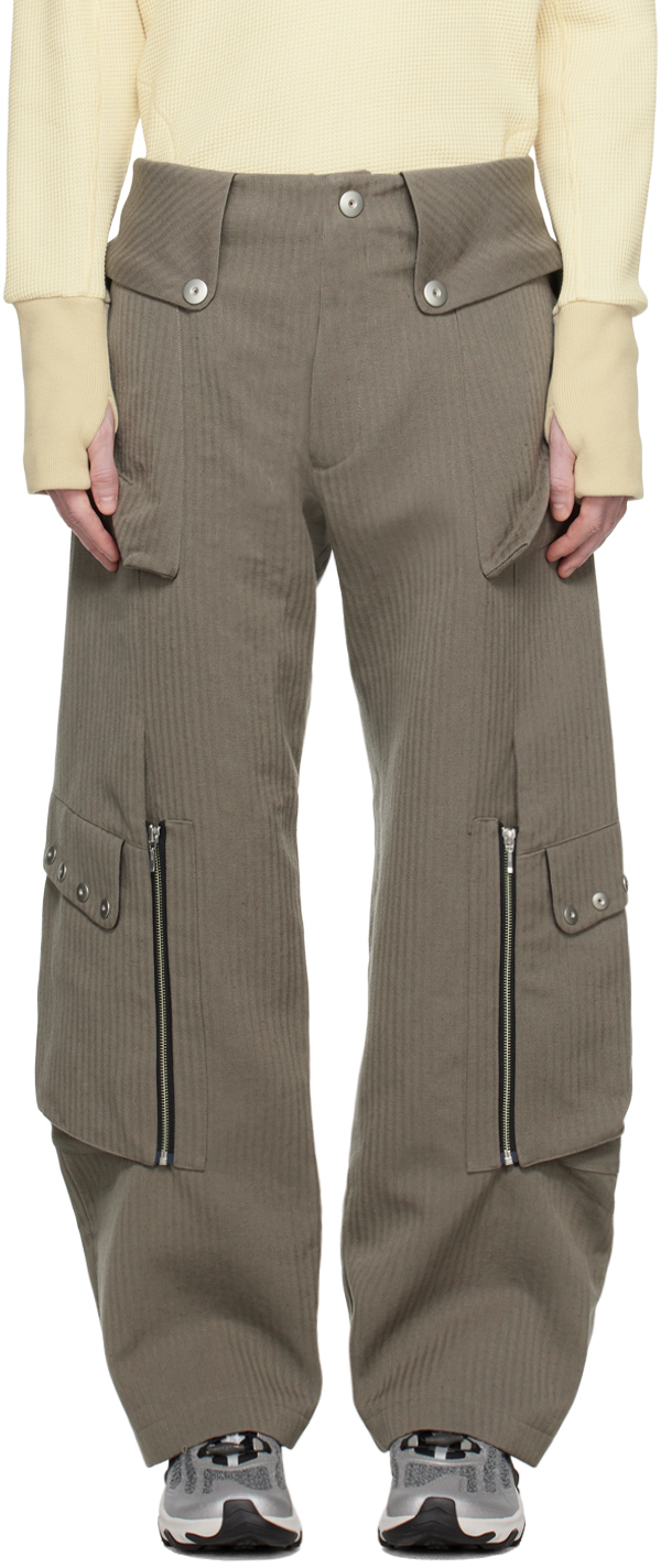Taupe Totem Cargo Pants