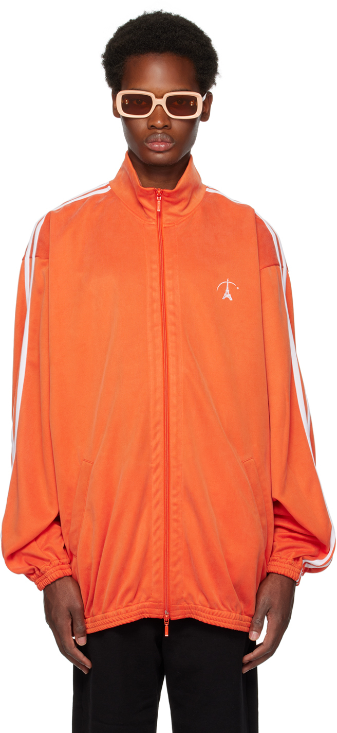 doublet zip up track jacket-