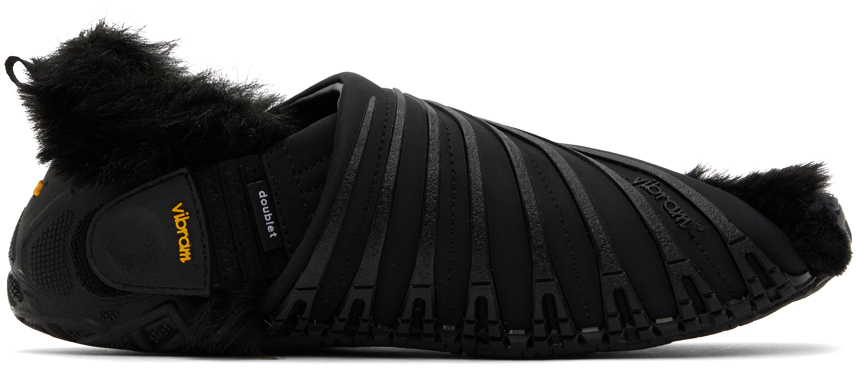 Doublet: Black Suicoke Edition Bat Resting Sneakers | SSENSE