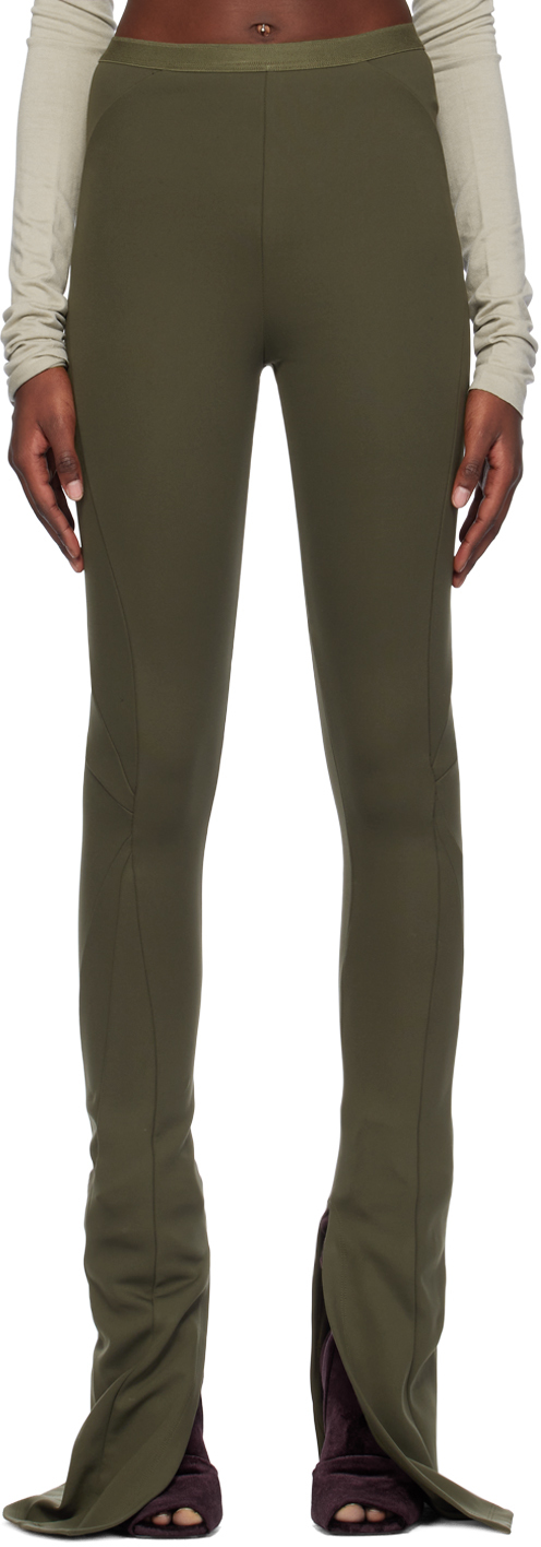 Rick Owens Women's Pants Dietrich Green