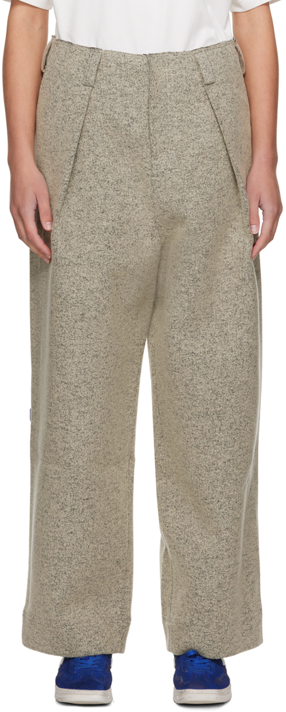 Gray Banqu Trousers