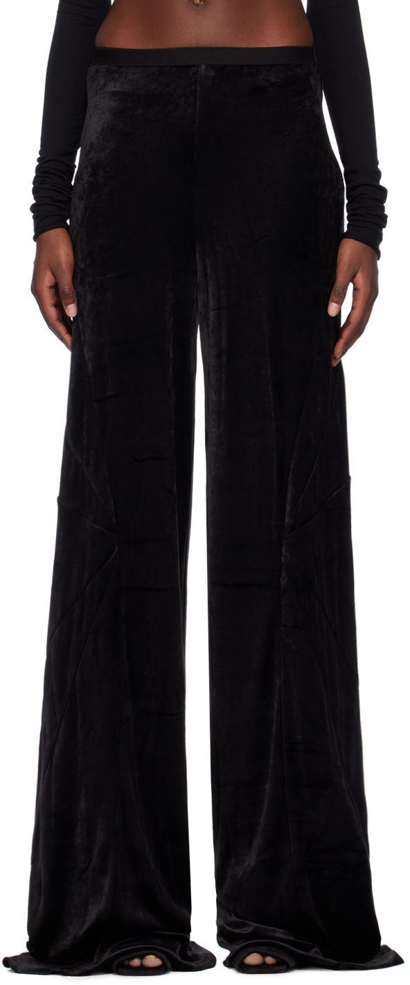 【関税込み】Rick Owens Lilies ブラック Farrah トラウザーズ Rick Owens Liliesのブラック Farrah トラウザーズがセール中