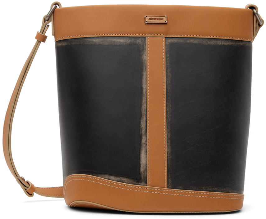 【ADER ERROR】 Lip bag Brown ADER error Brown Asymmetric Bag ADER error