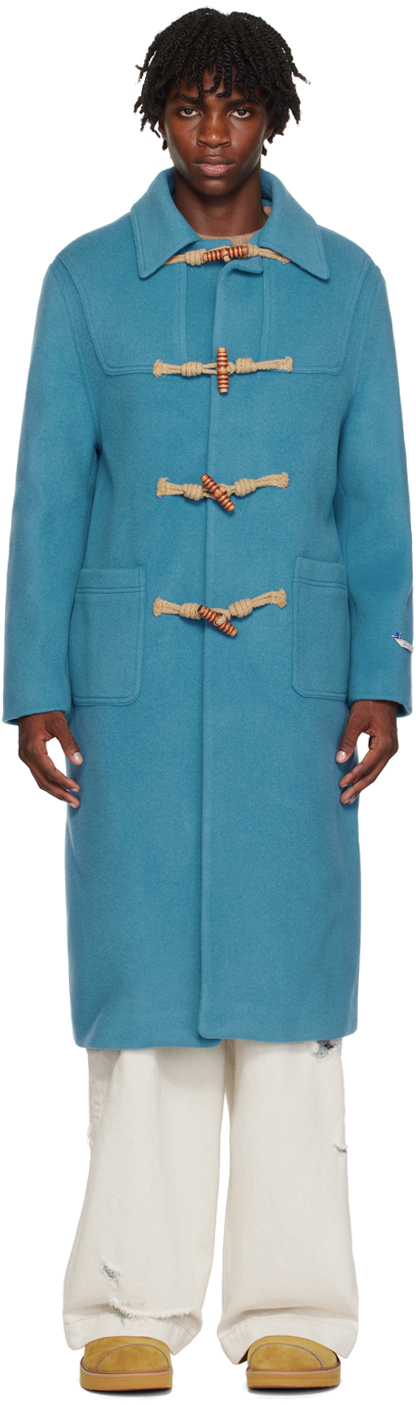 Blue Toggle Coat
