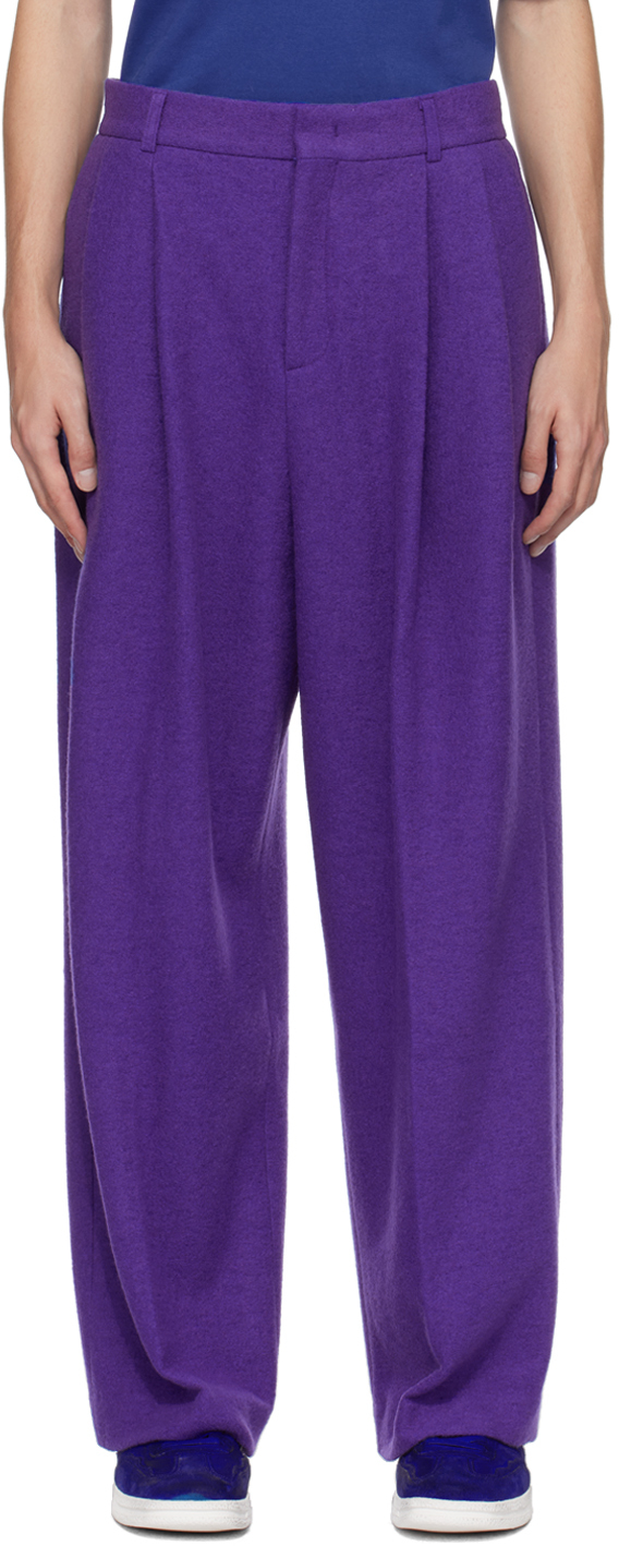 ADER error: Purple Single Trousers | SSENSE