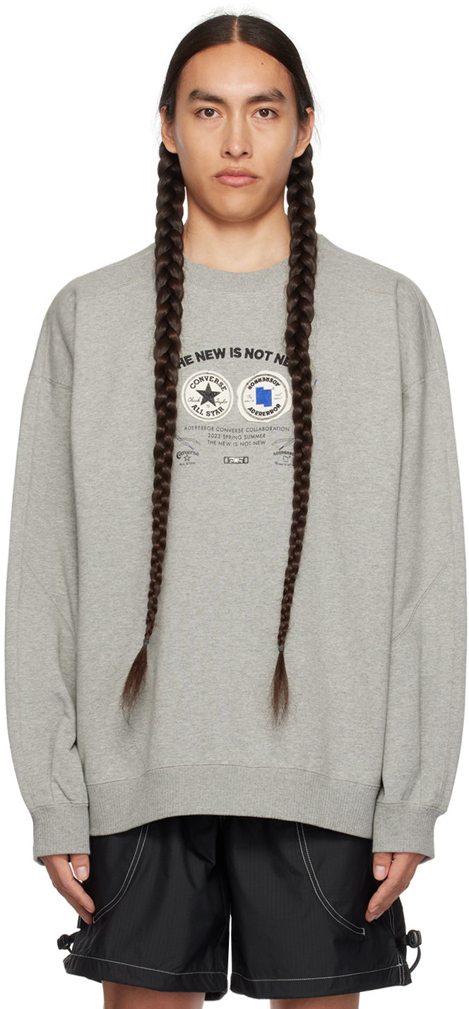 Gray Converse Edition 'The New Is Not New' Sweatshirt