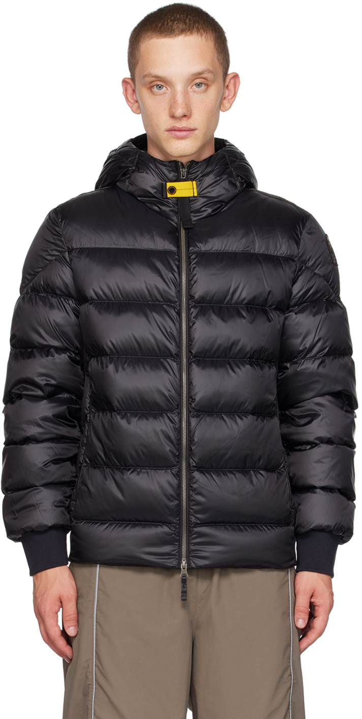 Black Pharrell Down Jacket by Parajumpers on Sale