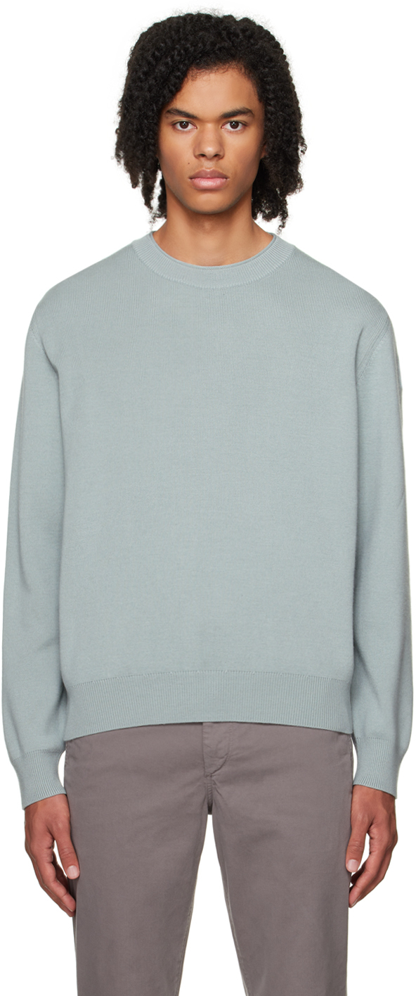 Parajumpers Gray Wallace Sweater In 0260 Sky Grey