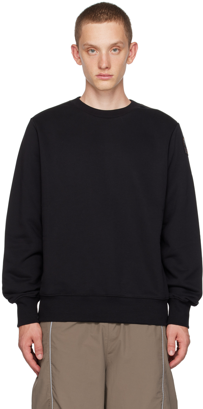 Shop Parajumpers Black K2 Sweatshirt In 0541 Black