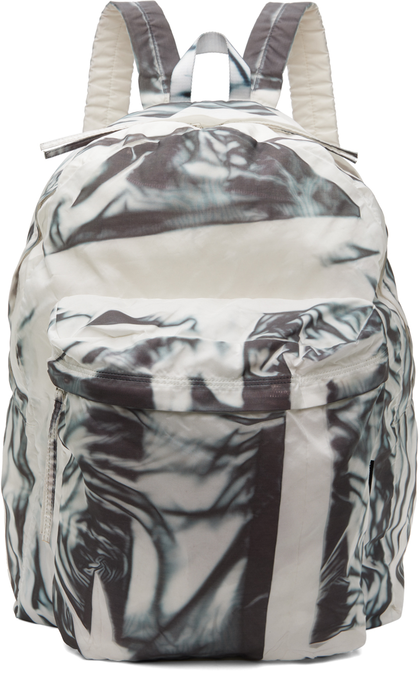 Off-White & Black Airbag Backpack