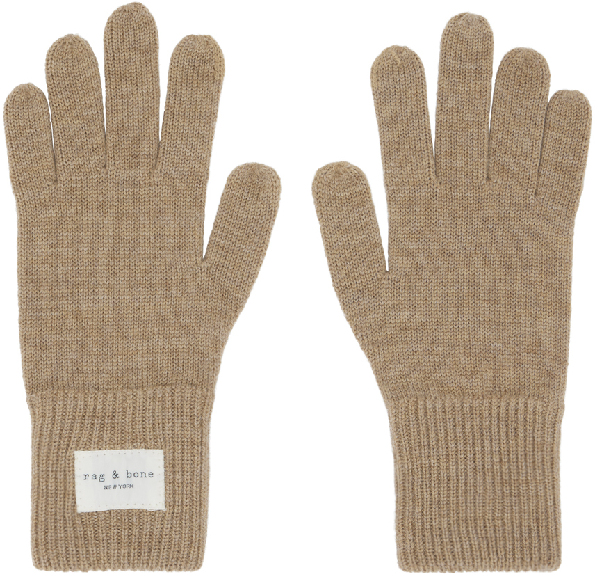 Beige Addison Gloves