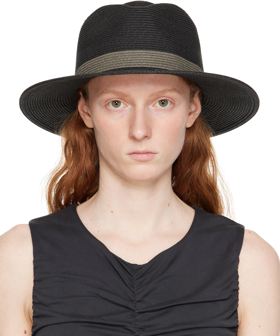 rag & bone: Black City Hat | SSENSE Canada