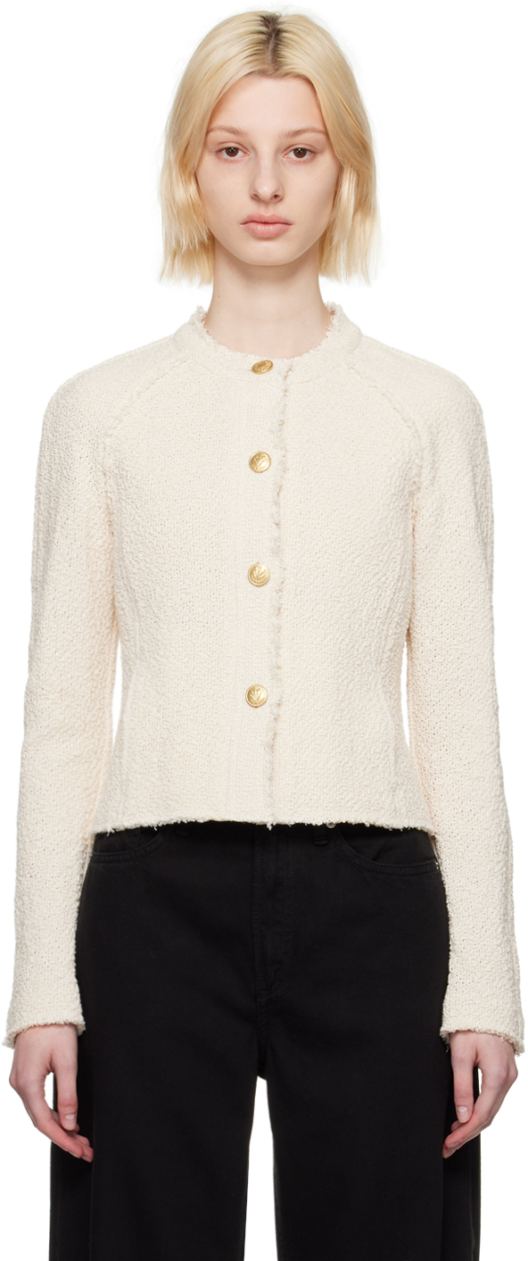 White Marisa Jacket by rag & bone on Sale