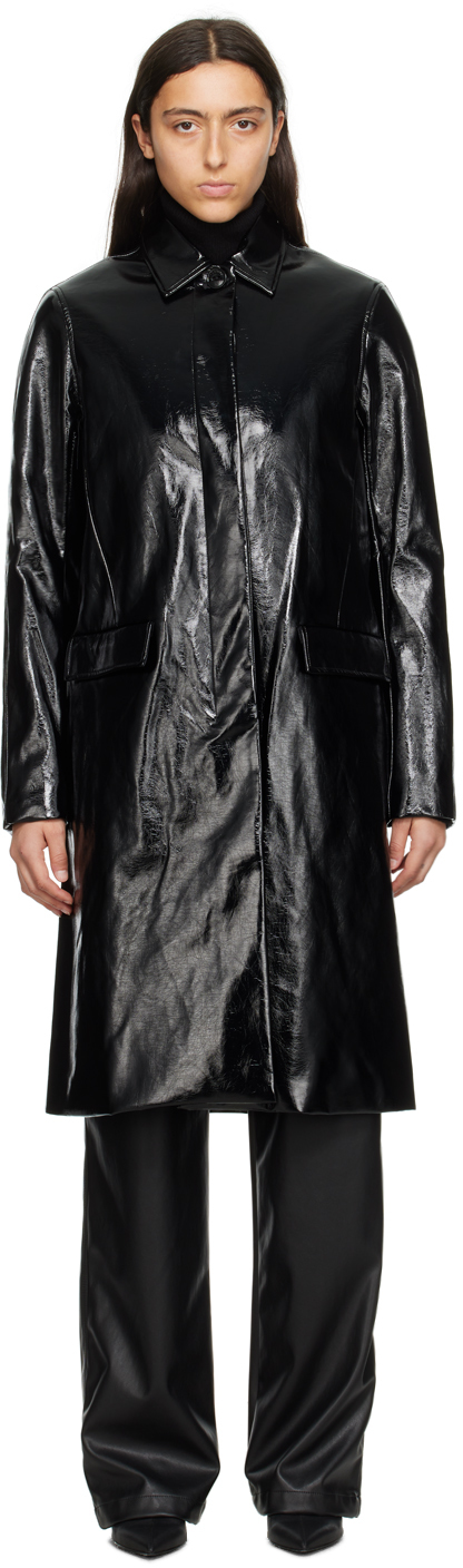 Black Morin Coat by rag & bone on Sale
