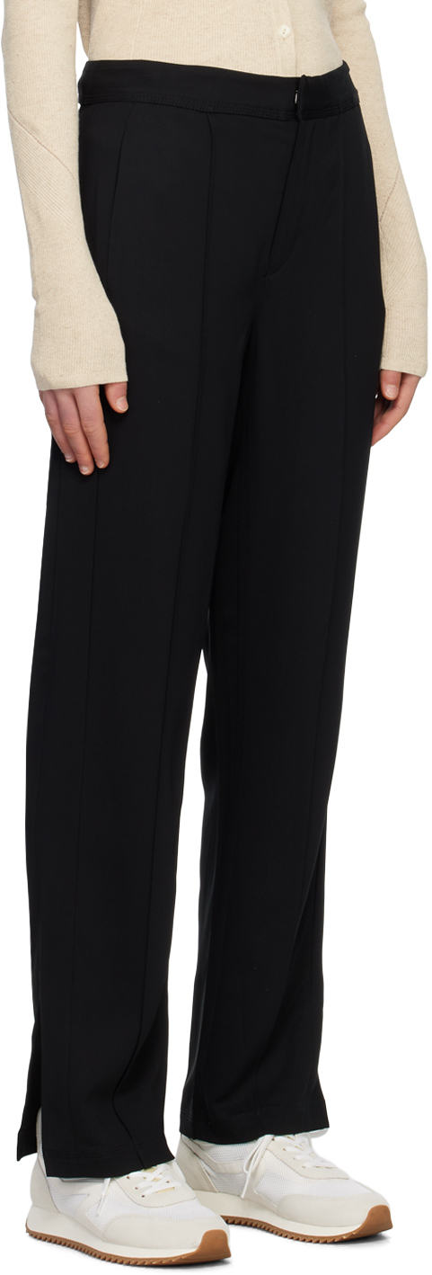 Rag & Bone Black Cameron Trousers In Black