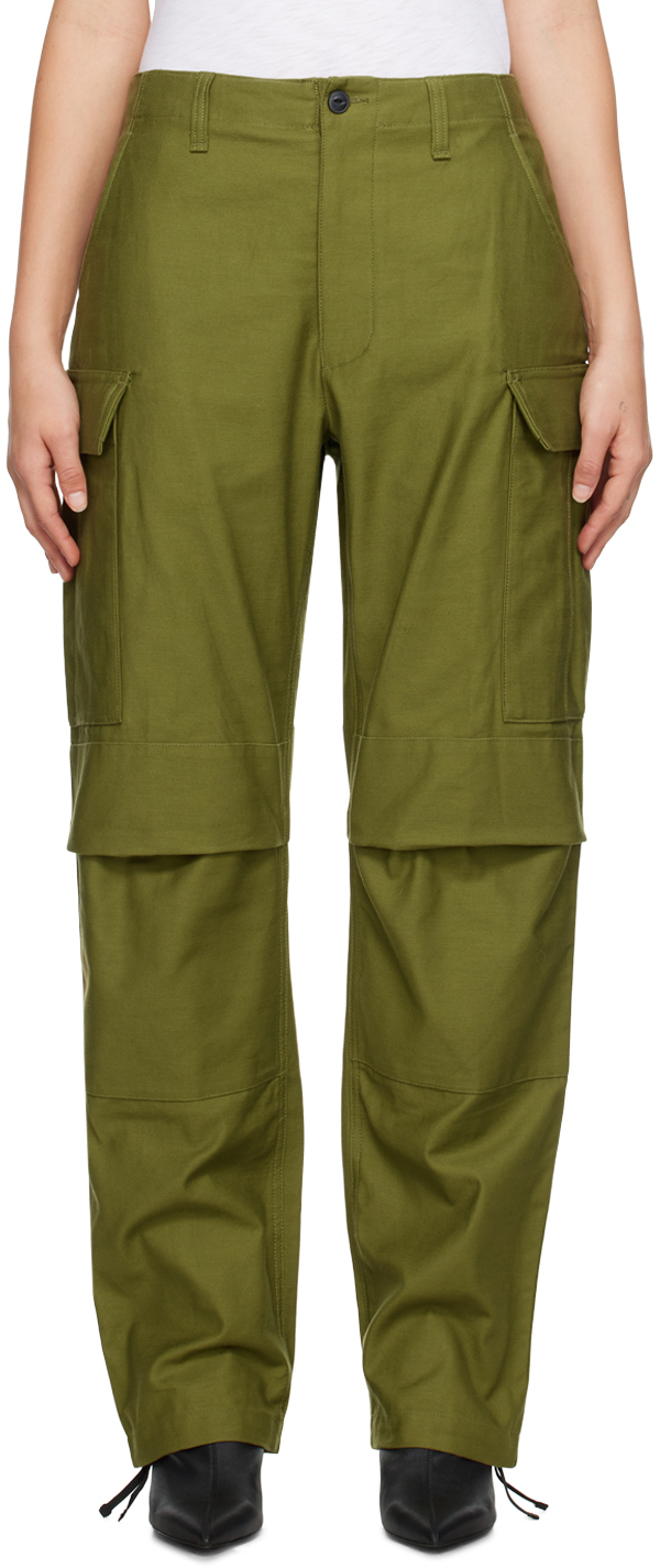 Green Valli Trousers