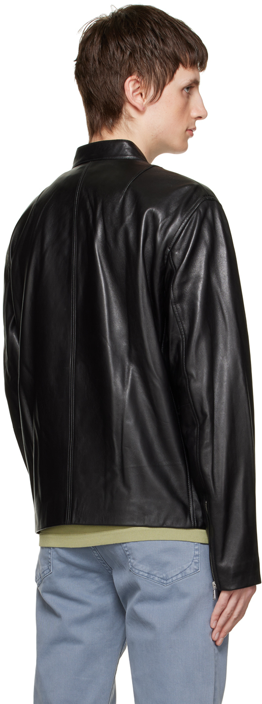 Rag & Bone Men's Archive Cafe Racer Leather Jacket | Smart Closet