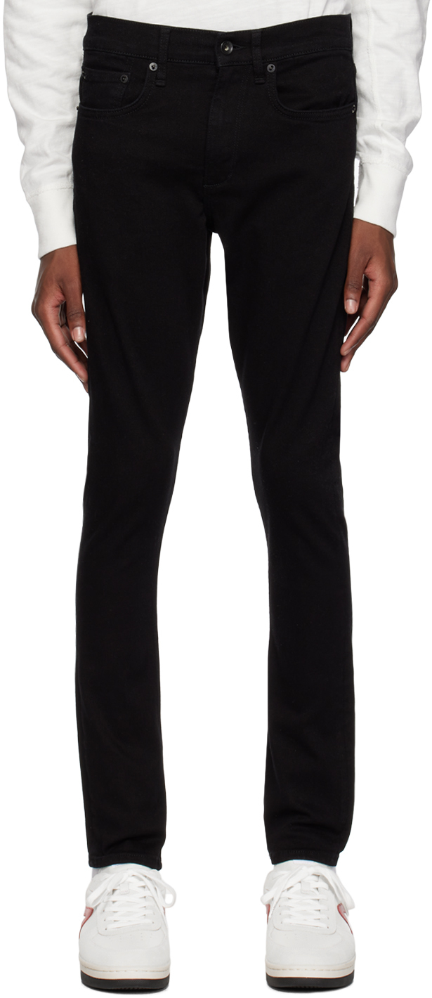 rag & bone: Black Fit 1 Jeans | SSENSE UK