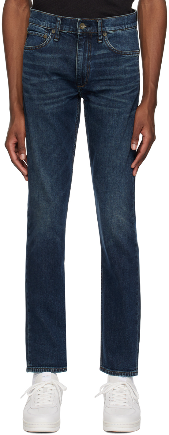 Rag & Bone Indigo Fit 2 Jeans In Cole