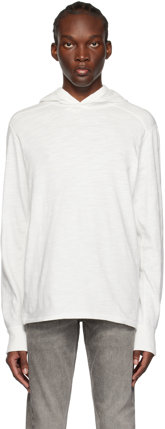 rag bone White Flame Hoodie SSENSE