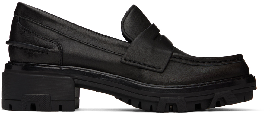 rag & bone black shiloh loafers