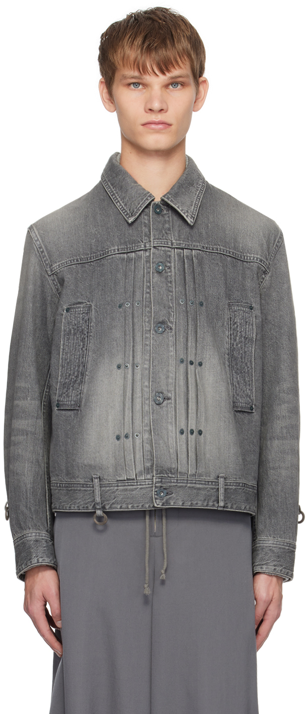 SOSHIOTSUKI Gray BDH Denim Jacket | Smart Closet