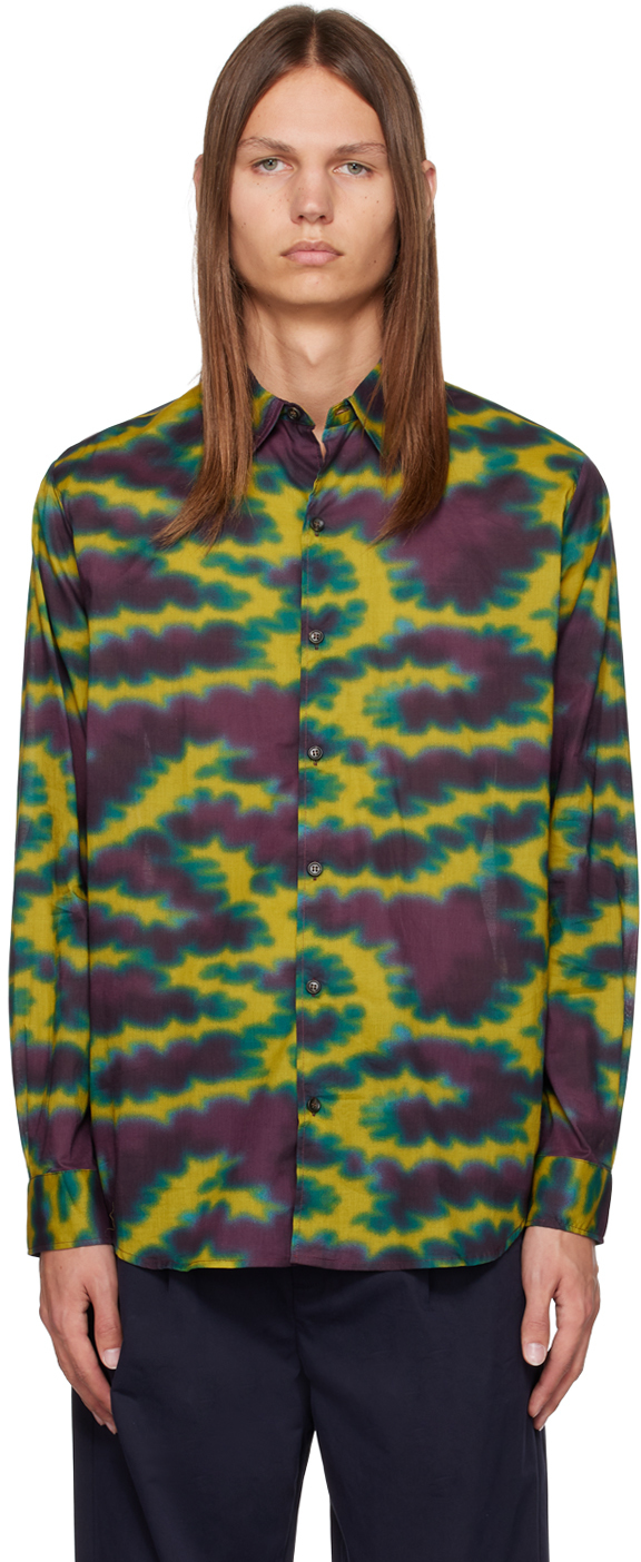 Double Rainbouu: Multicolor Sundown Shirt | SSENSE Canada